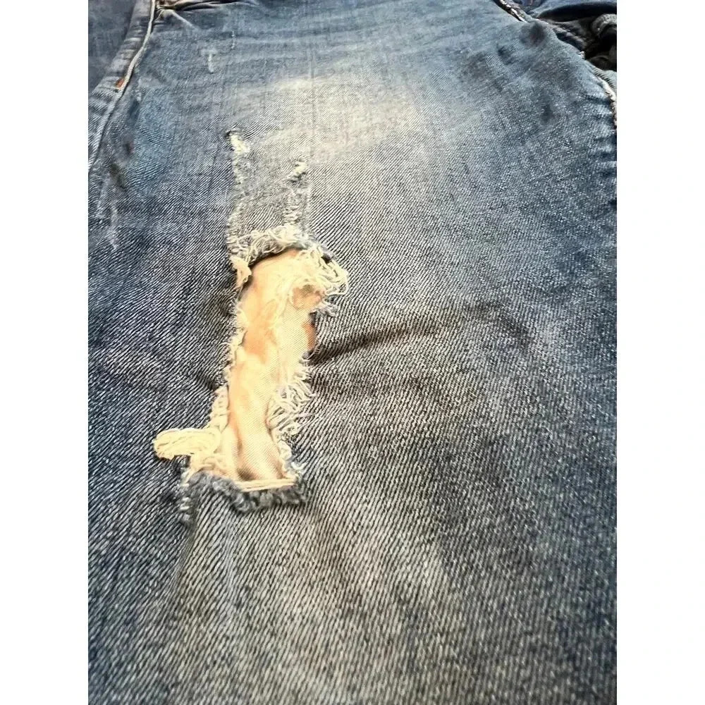 S.OLIVER WOMENS MID RISE DISTRESSED SHAPE SKINNY JEANS SIZE 29 /31 - Picture 2 of 8